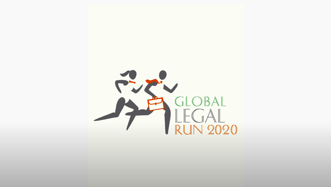Lawyers of St. Petersburg Global Legal Run 2020 flash mob